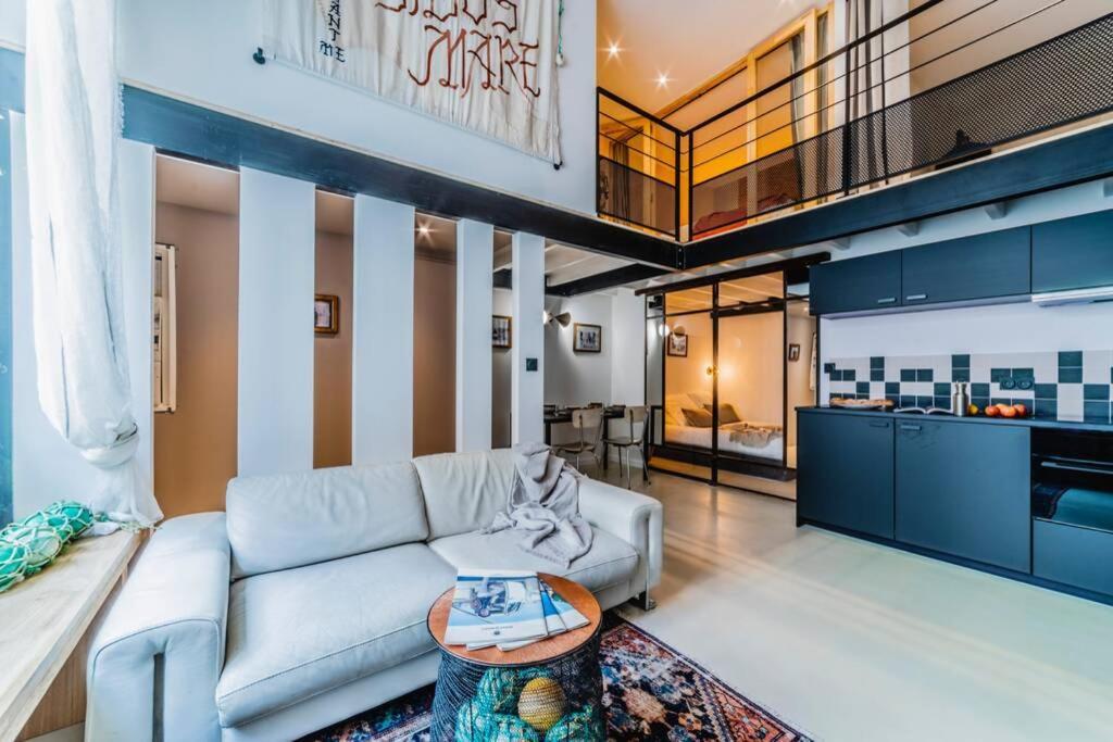 Loft - Centre Ville - Plage - Halles - 3 Ch 2 Sdb Apartment Биариц Екстериор снимка